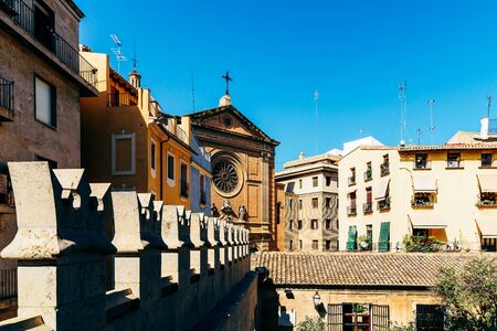 Classic Buildings Architecture In Valencia Cityの写真素材