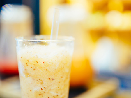 Healthy Orange Fruit Shake Juiceの写真素材