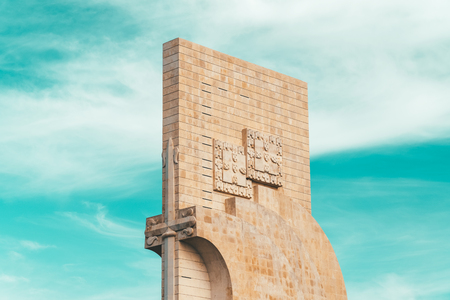 LISBON, PORTUGAL - AUGUST 25, 2017: Monument To The Discoveries (Padrao dos Descobrimentos) Celebrates The Portuguese Age Of Discovery And Is Located On Tagus River Estuary In Lisbon Cityのeditorial素材