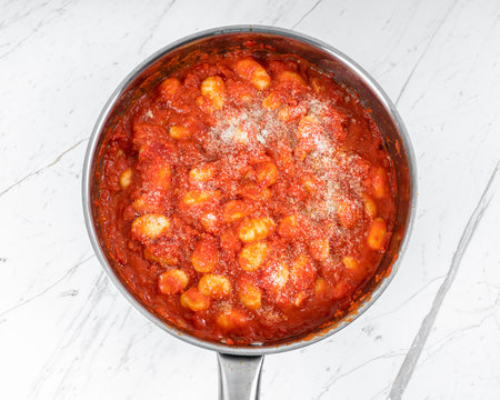 Beans Vegetable Stew and Tomato Sauceの写真素材