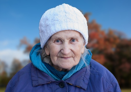 oldster grandmotherの写真素材