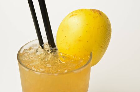 Apple with cinnamon fresh detailの写真素材