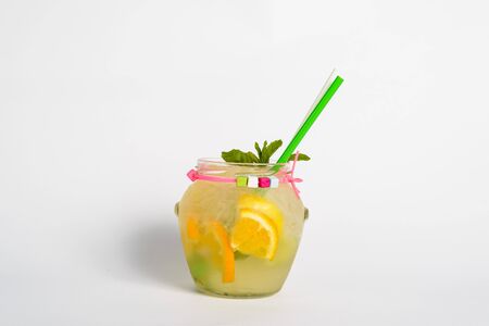 Ice lemonadeの写真素材