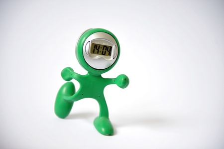 Green man watchの写真素材