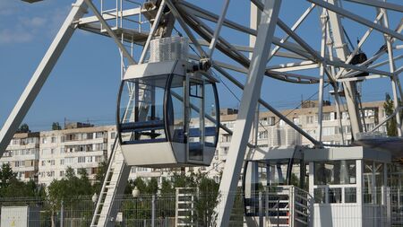 Ferris wheel cabinのeditorial素材