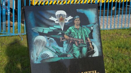 Monument paratroopersのeditorial素材