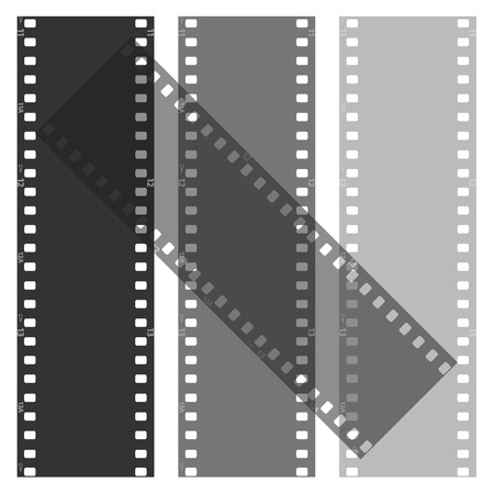 set of films pattern background vector illustrationのイラスト素材