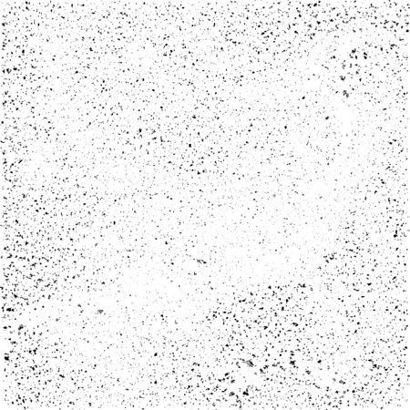 Grunge vector background. Simple abstract monochrome texture.のイラスト素材