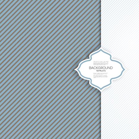Seamless striped grunge pattern. Vintage design lines blue backgroundのイラスト素材