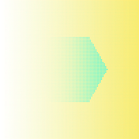 Abstract vector background. Hexagon design, yellow dots and hexagonal shape. Bright color vector background.の写真素材