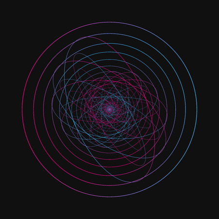 Random chaotic lines that creat real shapes. Chaos pattern, abstract texture. Order vs chaos concept
