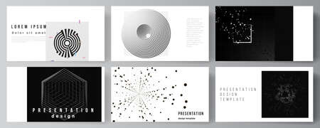 Vector layout of the presentation slides design templates for presentation brochure, brochure cover....