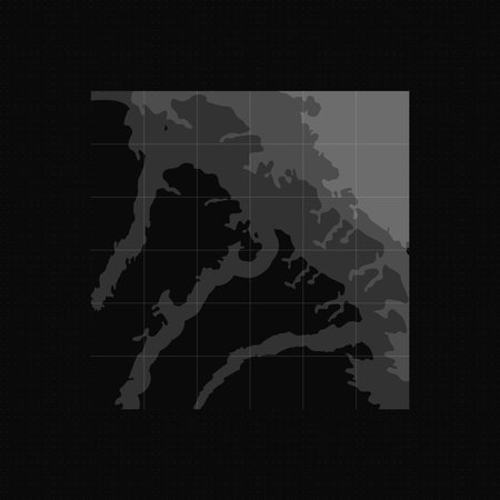 Black color technology background. Digital visualization of science, medicine, tech concept.のイラスト素材