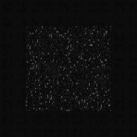 Landscape background. Black color vector background. Business, science, technology design abstract background. Futuristic vector illustration.のイラスト素材