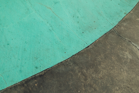 Texture of a two-coloured concrete floorの写真素材