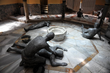 Turkish Hammam bath in Acre Akko, Israel.