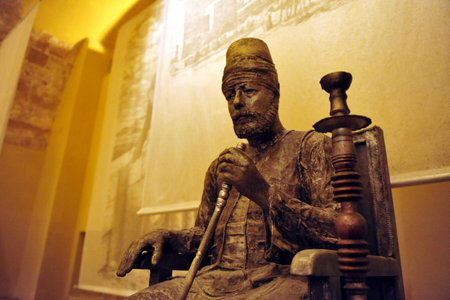 Turkish Hammam bath in Acre Akko, Israel.のeditorial素材