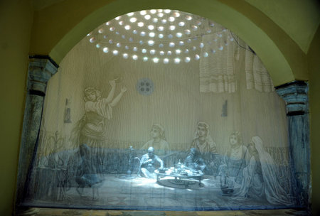Turkish Hammam bath in Acre Akko, Israel.のeditorial素材
