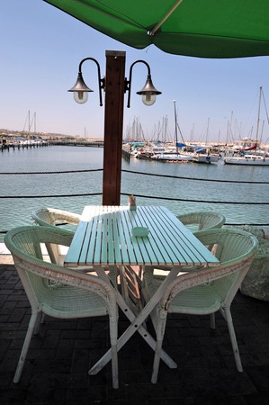 Ashkelon marina located in South Israel.の写真素材