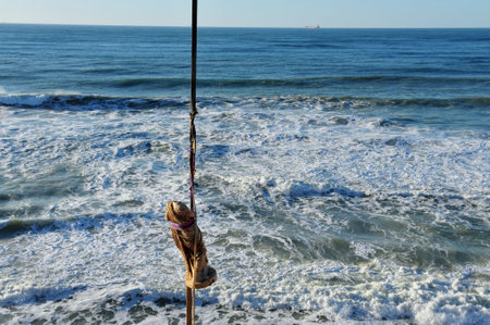 ASHKELON, ISRAEL - DECEMBER 14: A Roman-era statue that had been buried for centuries was unearthed on December 14, 2010 in Ashkelon, Israel.のeditorial素材