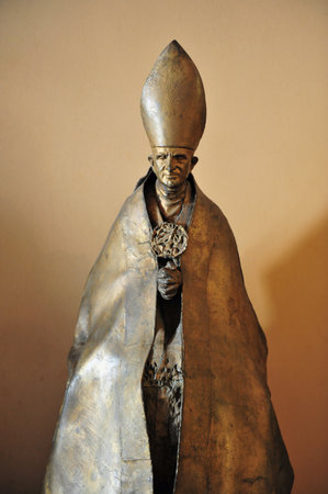 Artwork at the Vatican Museums in the Vatican city in Rome Italy.のeditorial素材