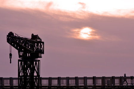 TEL AVIV, ISR - MAR 27 2015:Visitor in Namal Tel Aviv port. It is a popular travel destination of...