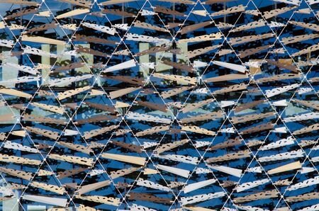 Background of metal wall texture photo