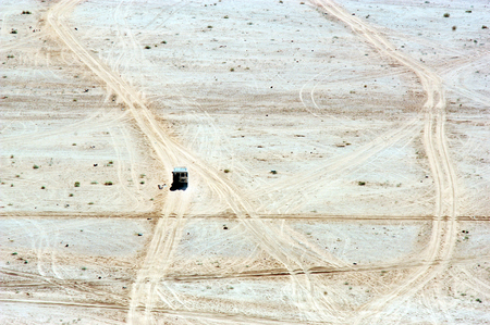 Land Rover jeep journey in Wadi Rum.
