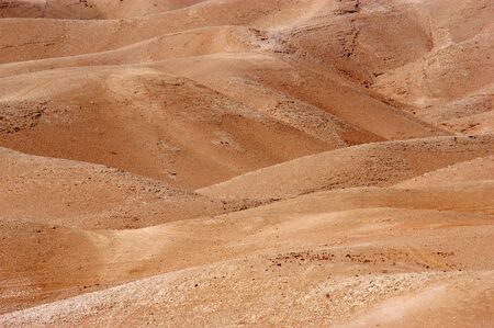 Landscape of the Judean Desert, Israel.の写真素材