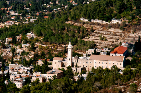 Ein Karem Village in Jerusalem Israel.の写真素材