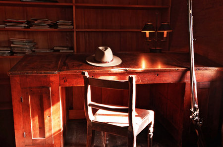 Kerikeri Stone Store second and third floor interior, historic museum and period working store....