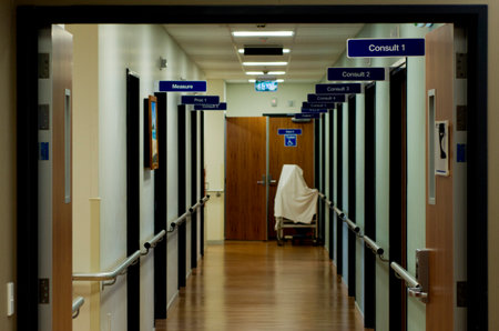 KAITAIA, NZ - NOV 05:Hospital consulting rooms on Nov 05 2013.Over 35 million people are admitted to the hospital each year worldwide.のeditorial素材