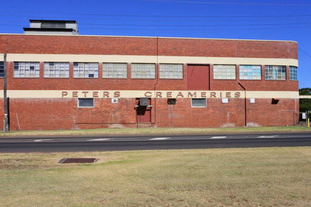 BRUNSWIK, WA - JAN 20 2022:Peters Creameries in Brunswick Western Australia.Peter's Creameries is a...