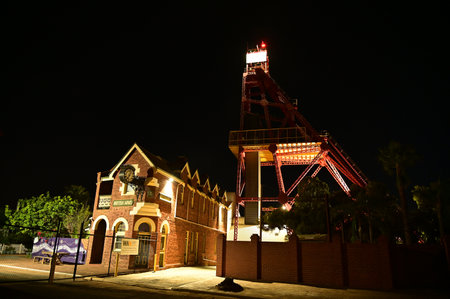 KALGOORLIE, WA - MAR 19 2022:Museum of the Kalgoorlie Goldfields, showcases the rich history of the...