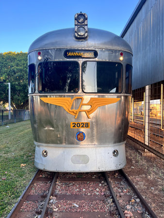 MT SURPRISE, QLD - JULY 22 2023:The Savannahlander.An Australian passenger train service that...