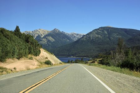 onthe roadの写真素材