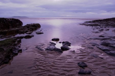 Sunrise in Irelandの写真素材