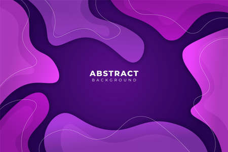 Abstract Background Memphis Style Shape Soft Gradient Purpleのイラスト素材