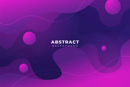Abstract Background Overlapped Shape Soft Gradient Glow Purple Blueのイラスト素材