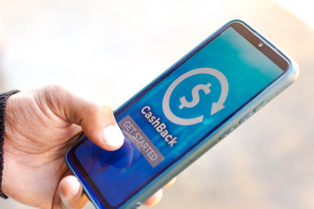 September 1, 2021, Brazil. In this photo illustration the CashBack logo displayed on a smartphone