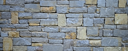 cobbled wall background panorama