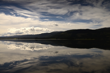 norwegian fjordの写真素材