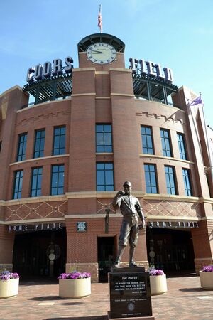 Coors Field, Denver, Colorado, USAのeditorial素材