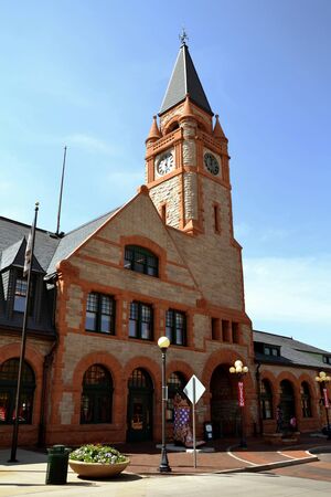 Cheyenne Depot Museum, Cheyenne, WY, USAのeditorial素材