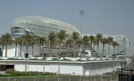 Yas Viceroy Abu Dhabi, UAEのeditorial素材