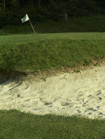 Green's flagの写真素材