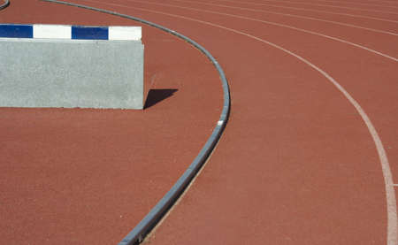 Athletics racetracks background
