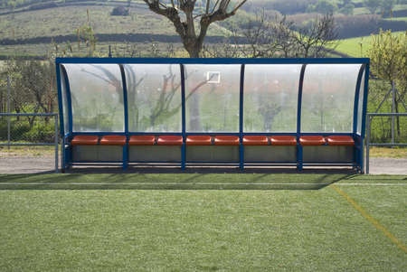 Football seatsの写真素材