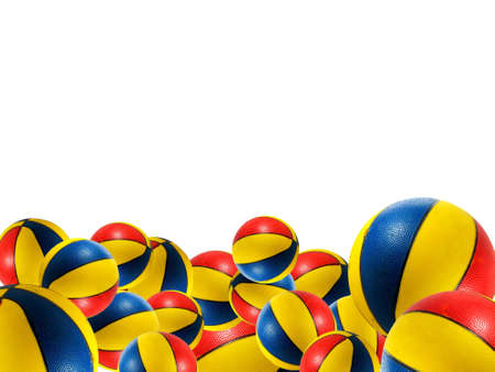 Basket balls bed useful for your designsの写真素材