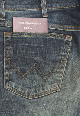 Back pocket of a jeans
